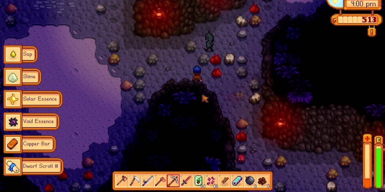 stardew valley mines monsters