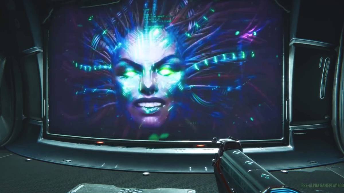 system shock gameplay screenshot