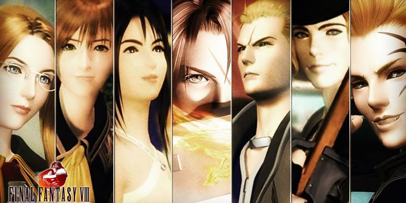The Final Fantasy VIII party