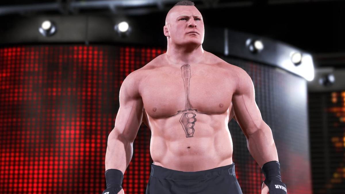 wwe 2k20 brock