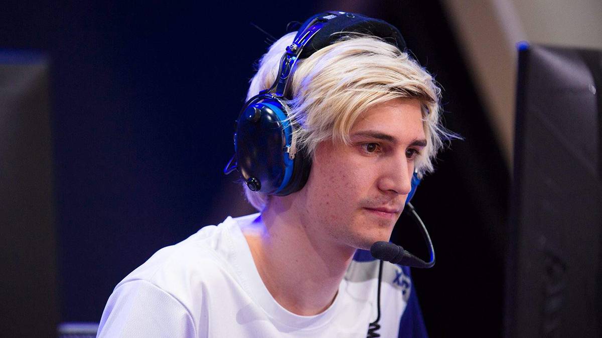 Streamer xQc at Overwatch tournament
