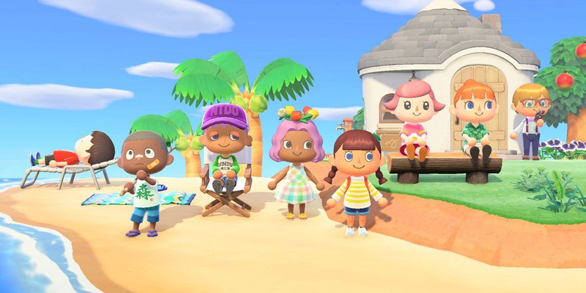 Animal Crossing New Horizons Beach Party