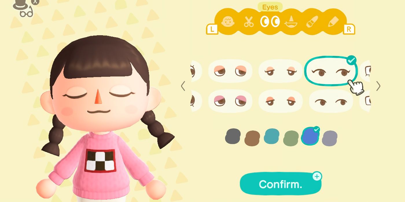 Animal Crossing New Horizons Character Customization