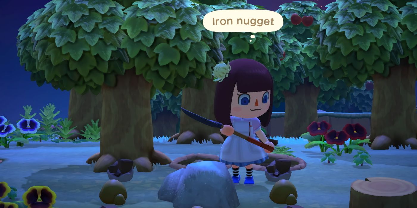 easy way to get iron nuggets animal crossing