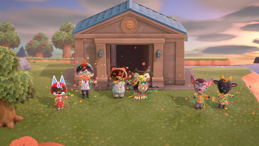 Animal Crossing New Horizons Museum Opening Dedication