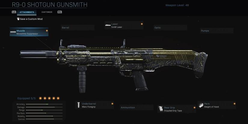Call Of Duty Warzone R9 0 In Gunsmith