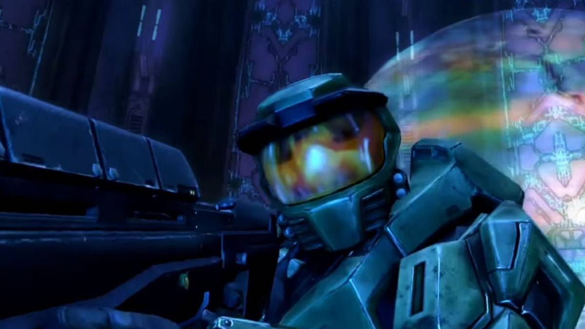 Halo Combat Evolved screenshot of Master Chief