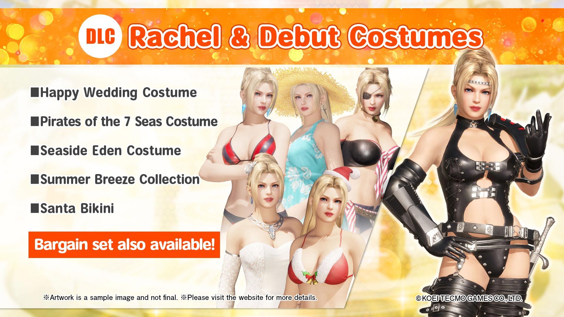 Dead or Alive 6 costumes