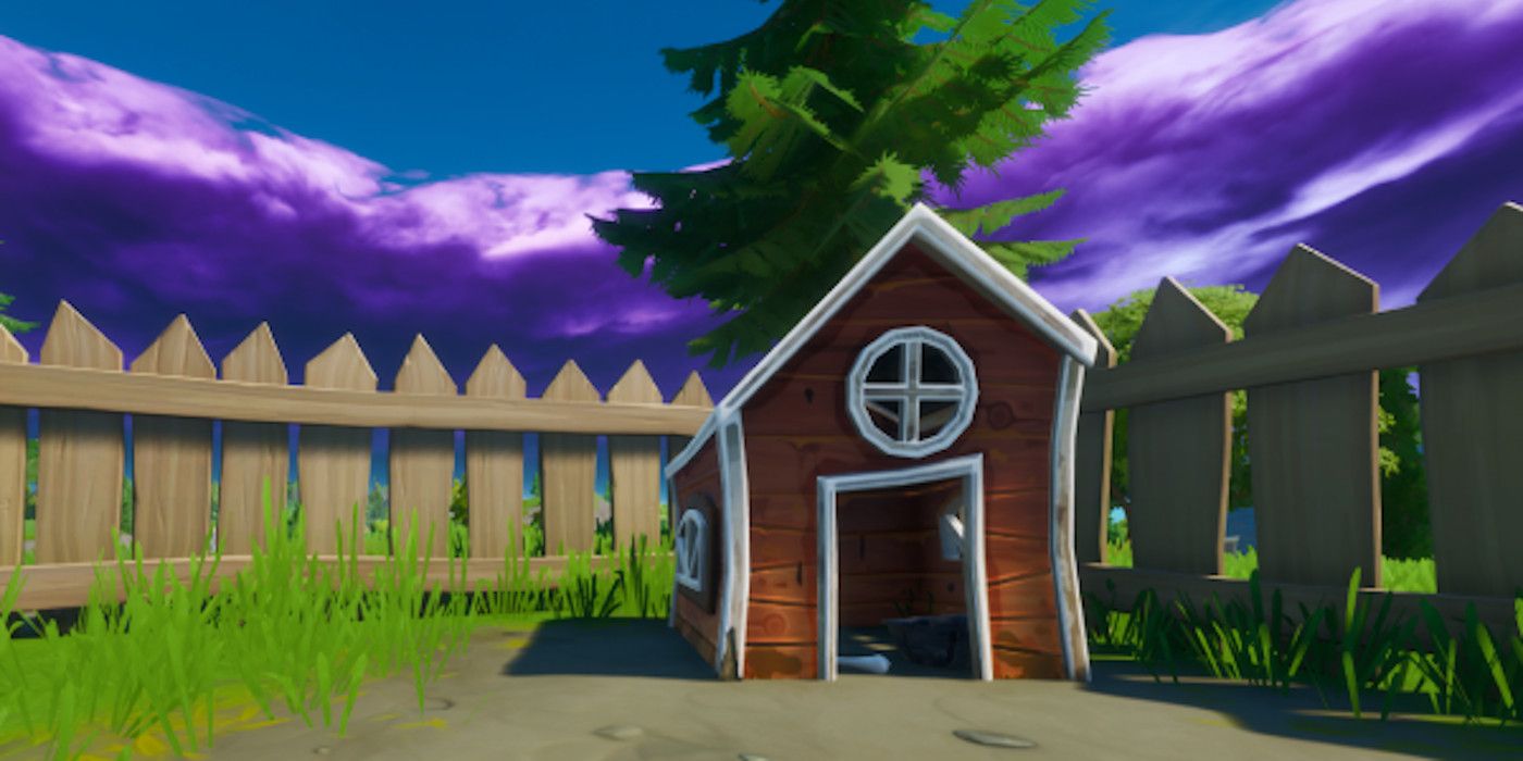 Doghouses are located all over the map in Fortnite