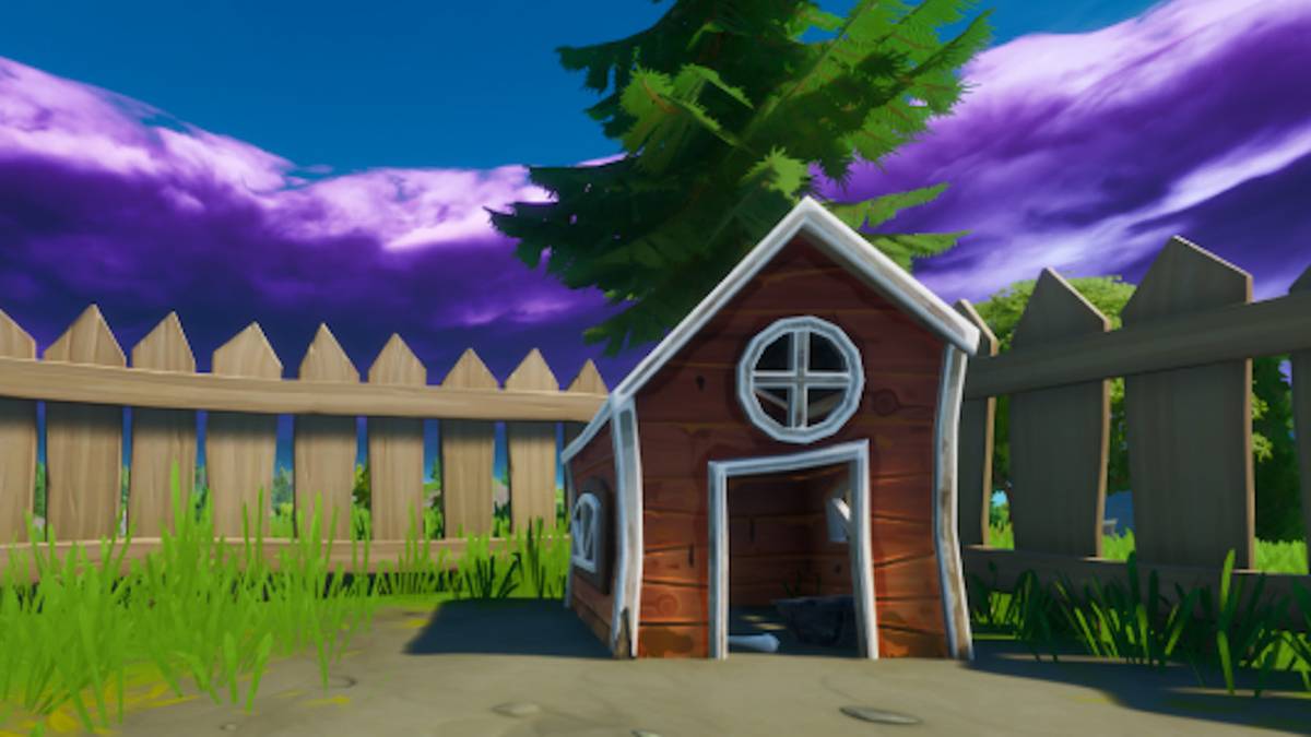 Doghouses are located all over the map in Fortnite