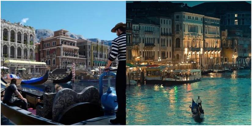 Final Fantasy XV Altissia and Venice