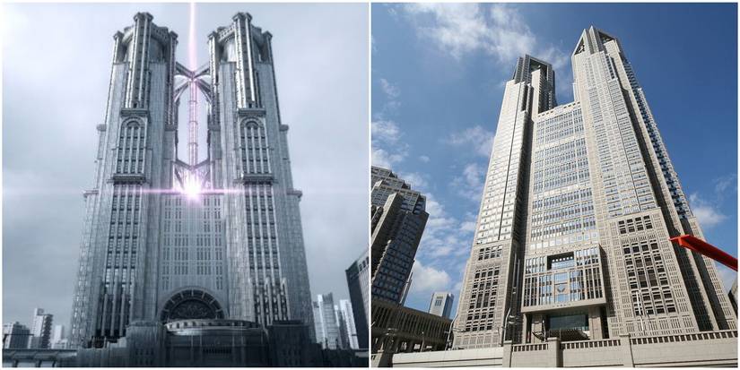 Final Fantasy XV citadel tokyo gob building
