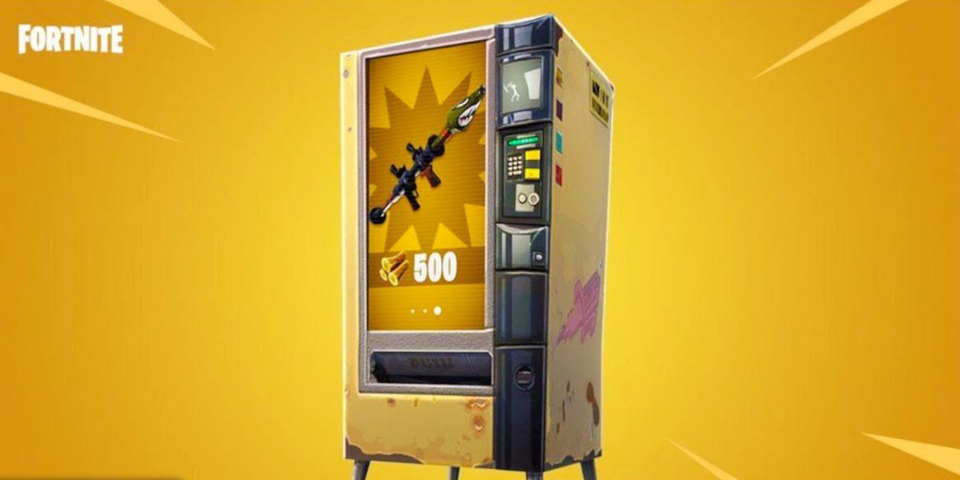 Vending Machines might return to Fortnite