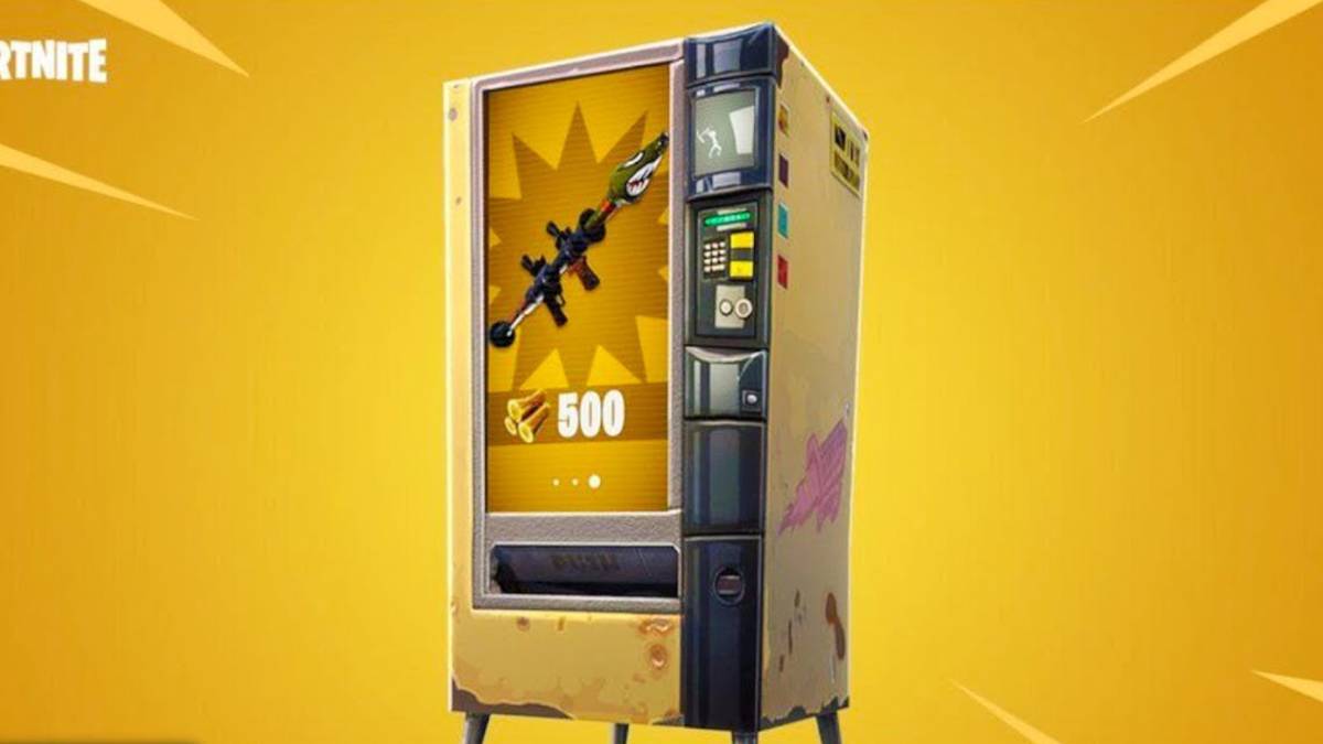 Vending Machines might return to Fortnite