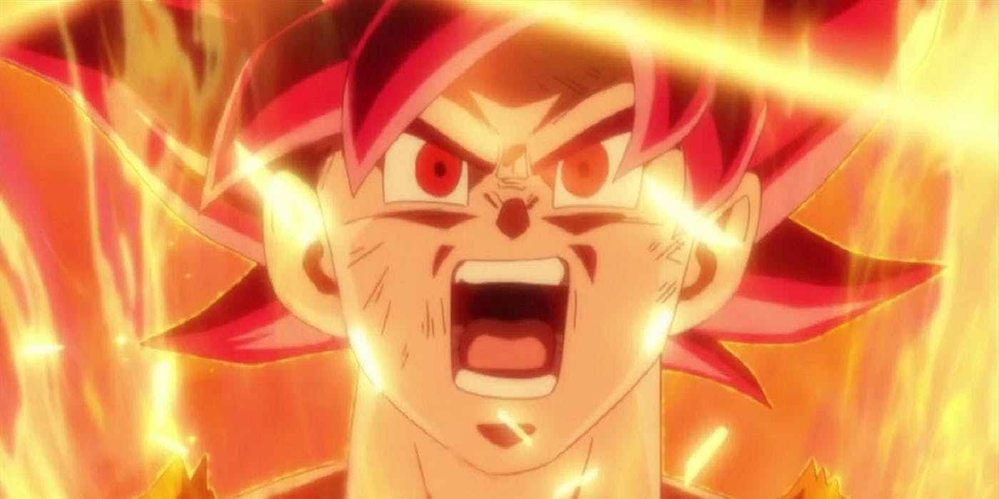 Super Saiyan God Goku Dragon Ball Super