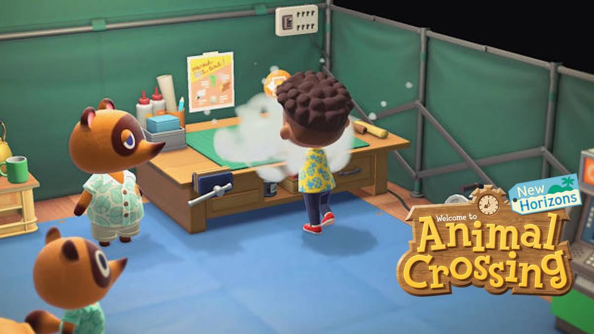 Crafting in New Horizons at Nook's Workbench