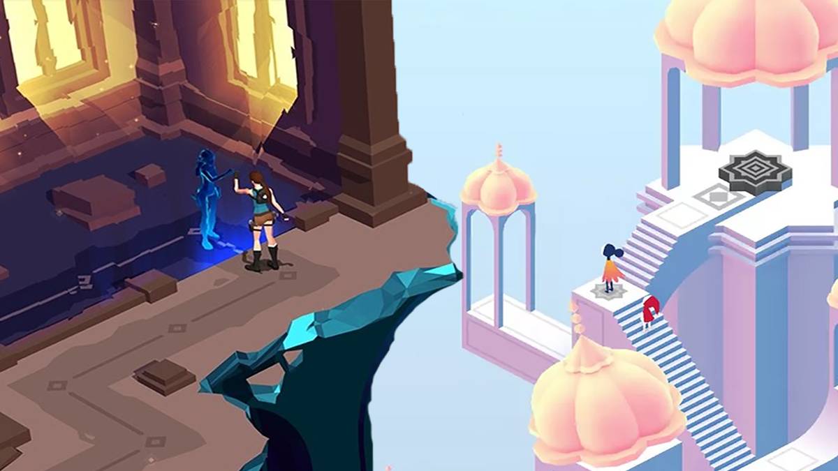 Lara Croft and Monument Valley Free on iOS and Android