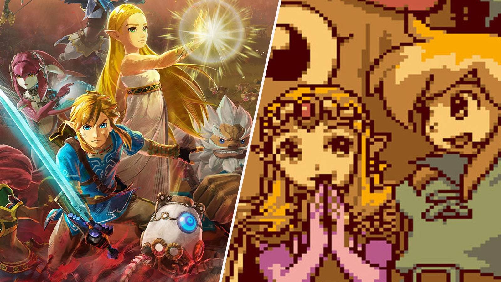 Link and Zelda Age of Calamity Oracle