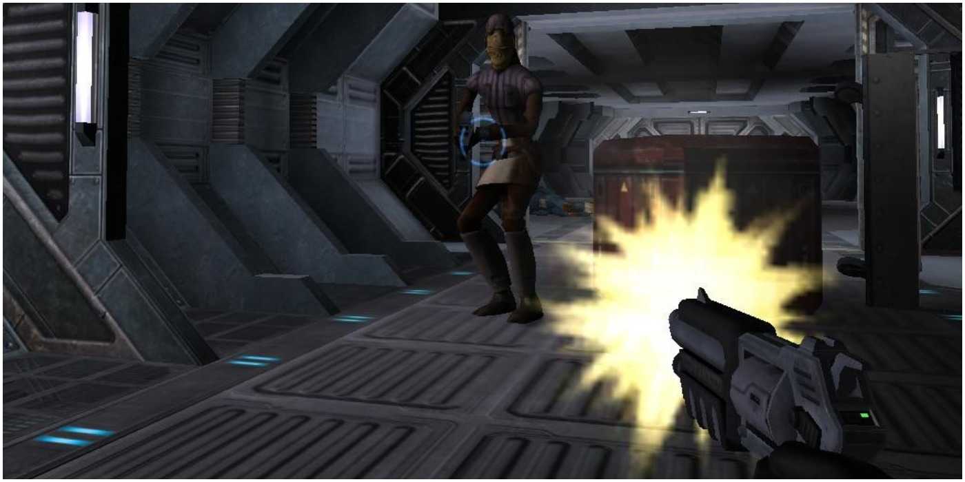 Mace Griffin Bounty Hunter fps gunplay