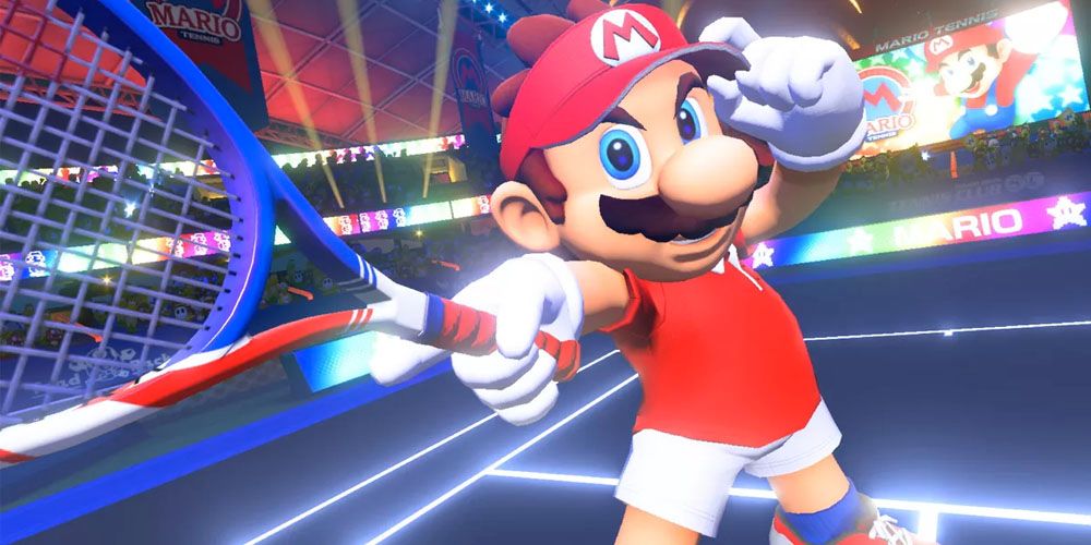 Mario Tennis Aces Pose Марио синематик