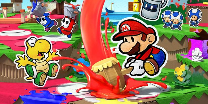 paper mario switch leak