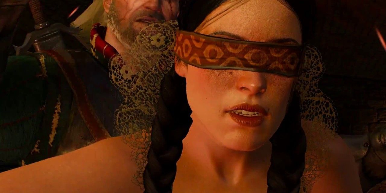 The Witcher 3 Philippa Eilhart is blinded