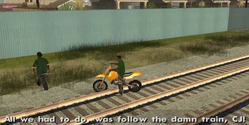 San Andreas Train Mission