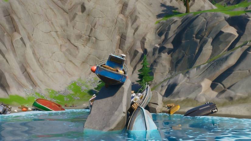 Shipwrreck Cove in Fortnite