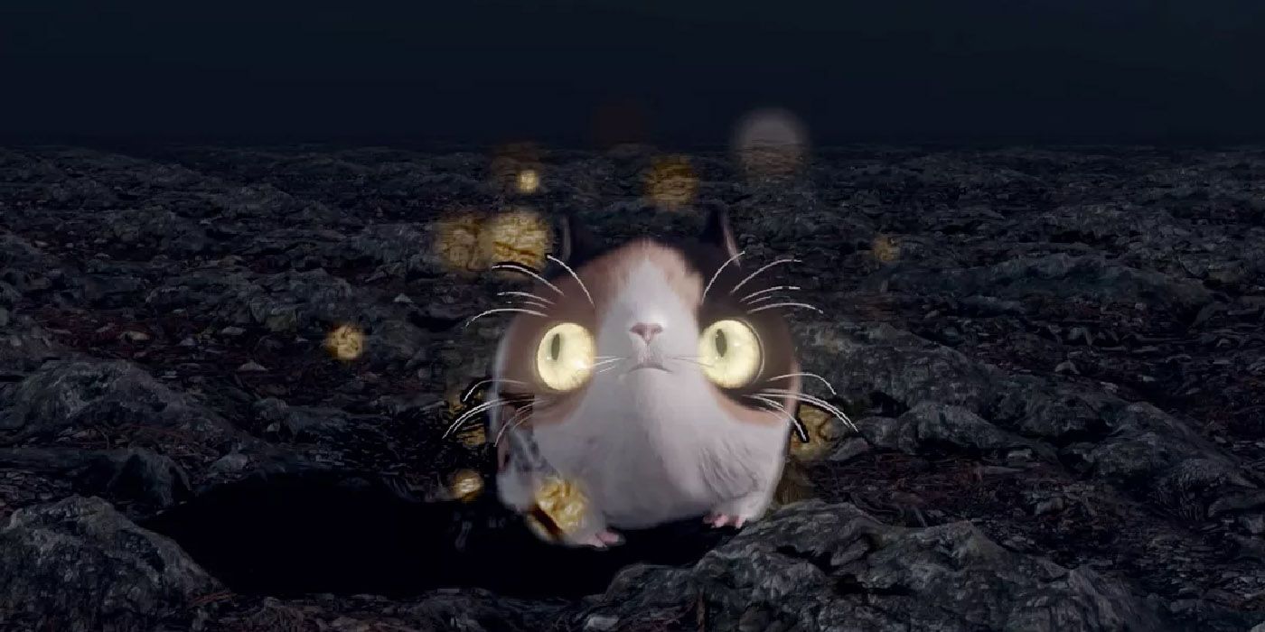 A Scrampuss in Nioh 2. Pet them for a surprise.