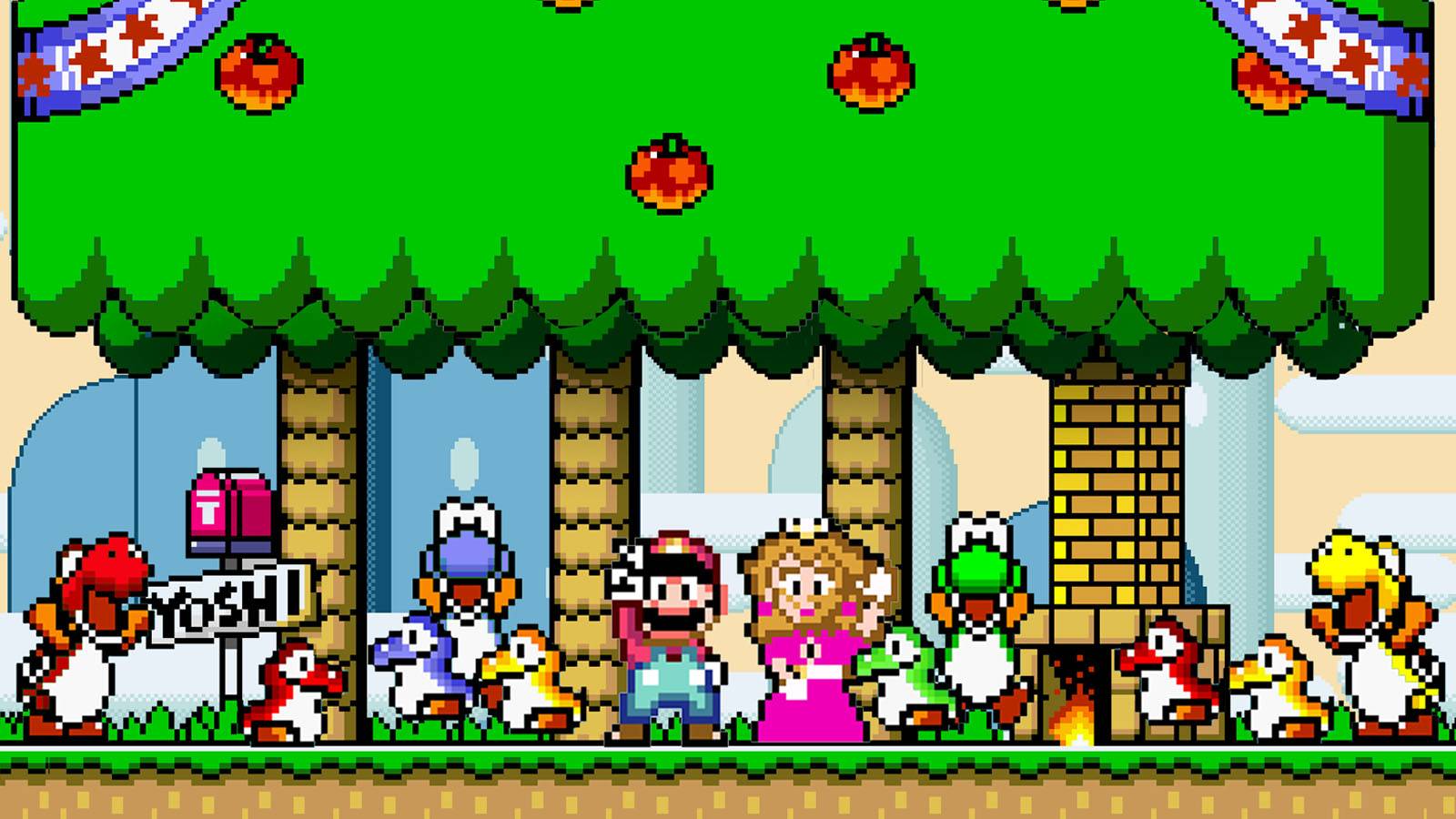 Super Mario World characters