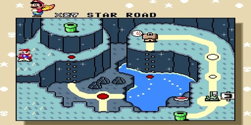 Going to Star World Vanilla Secret 1 in Super Mario World