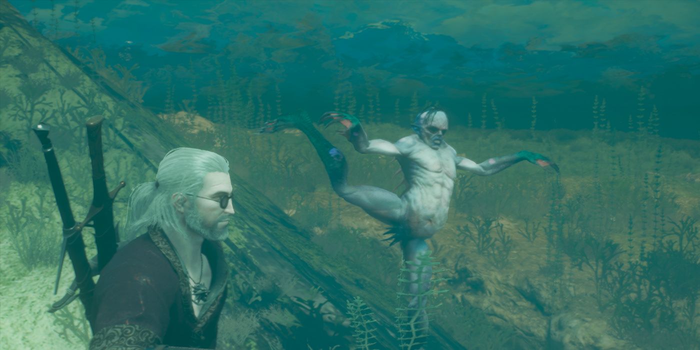 The Witcher 3: Strutting By A Dead Drowner