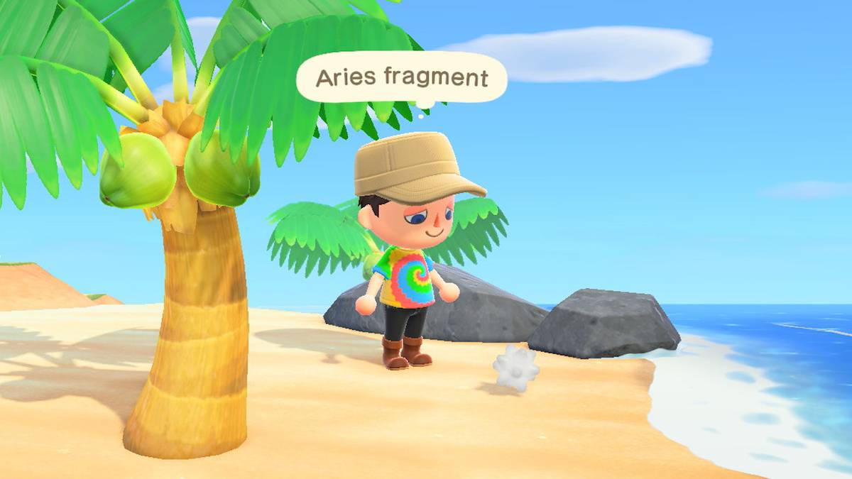 animal crossing new horizons aries fragment