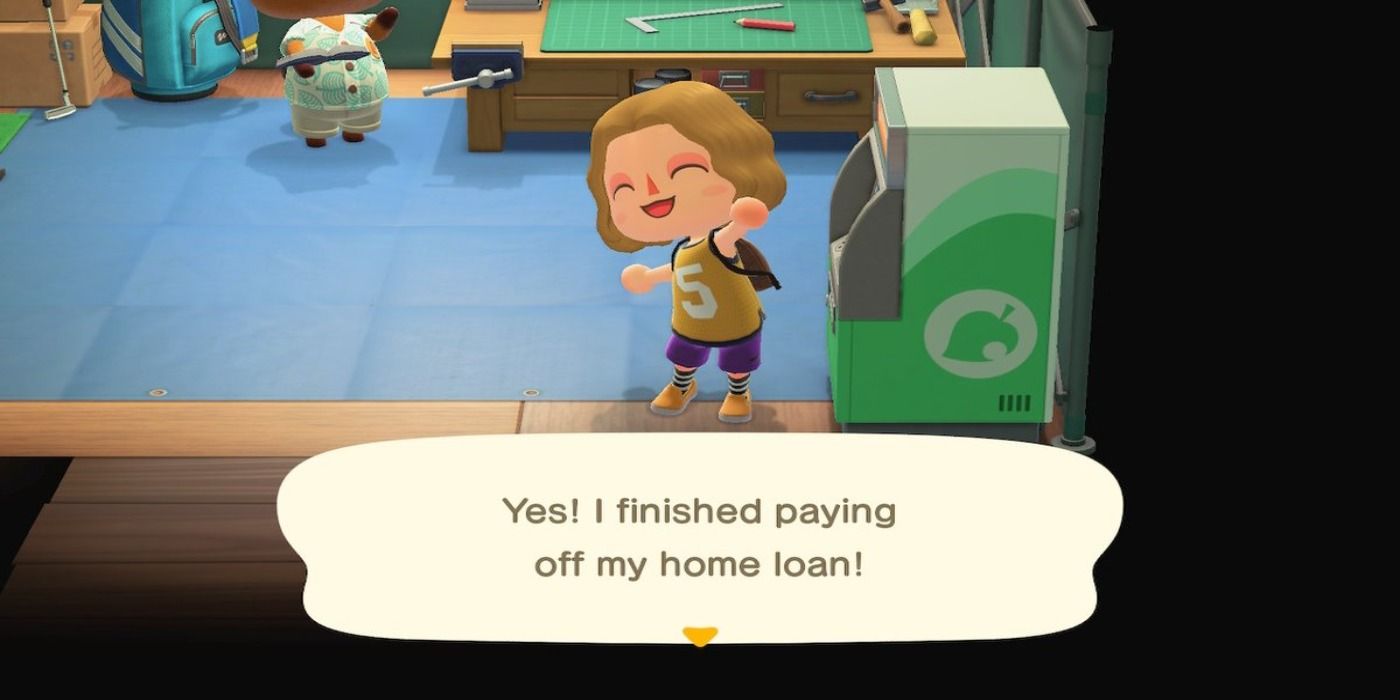 animal crossing new horizons first loan payment