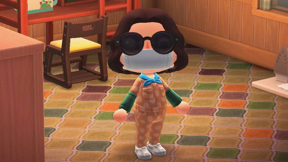 animal crossing surgical mask