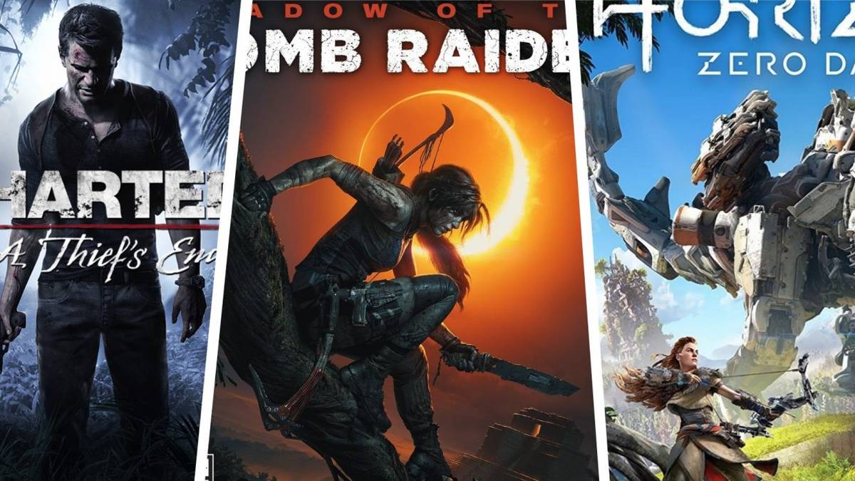 tomb raider uncharted horizon zero dawn