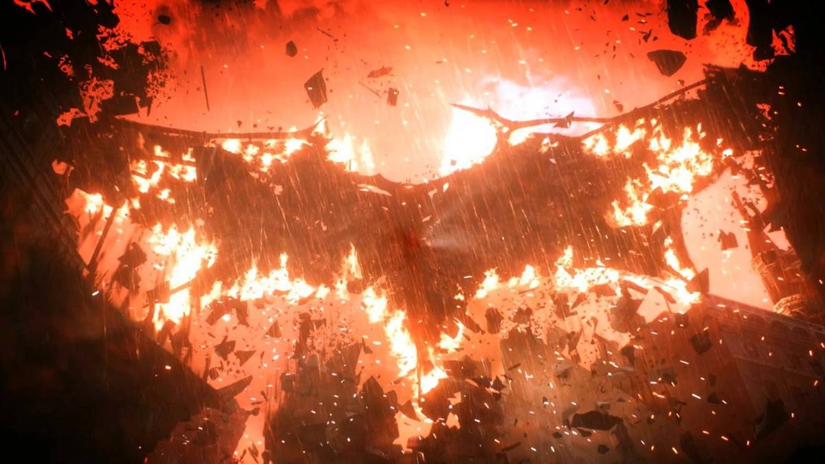 batman arkham knight secret ending screen