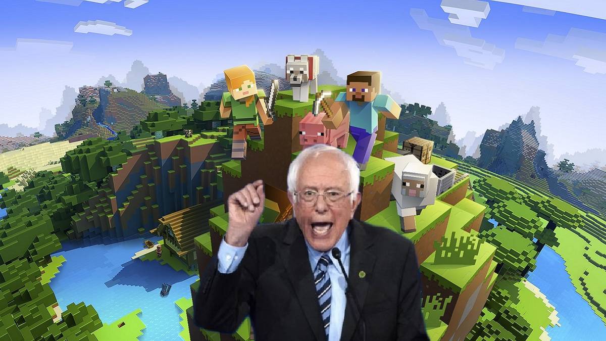 minecraft bernie sanders learn to play