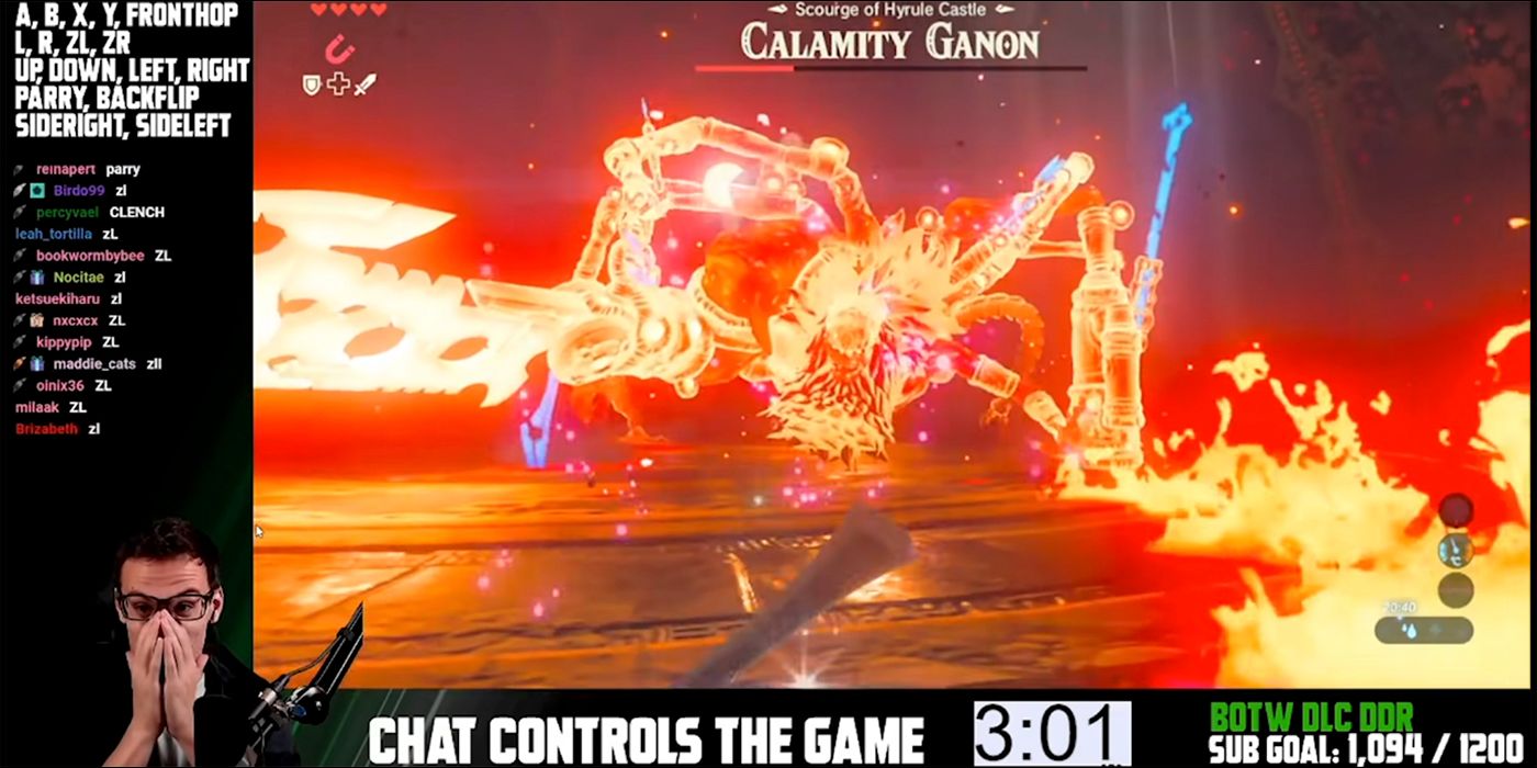 Twitch Plays Breath of the Wild