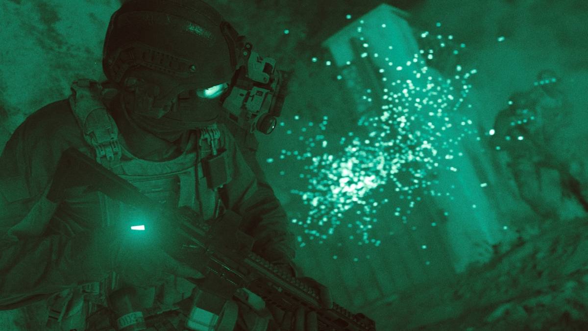 call of duty modern warfare night vision