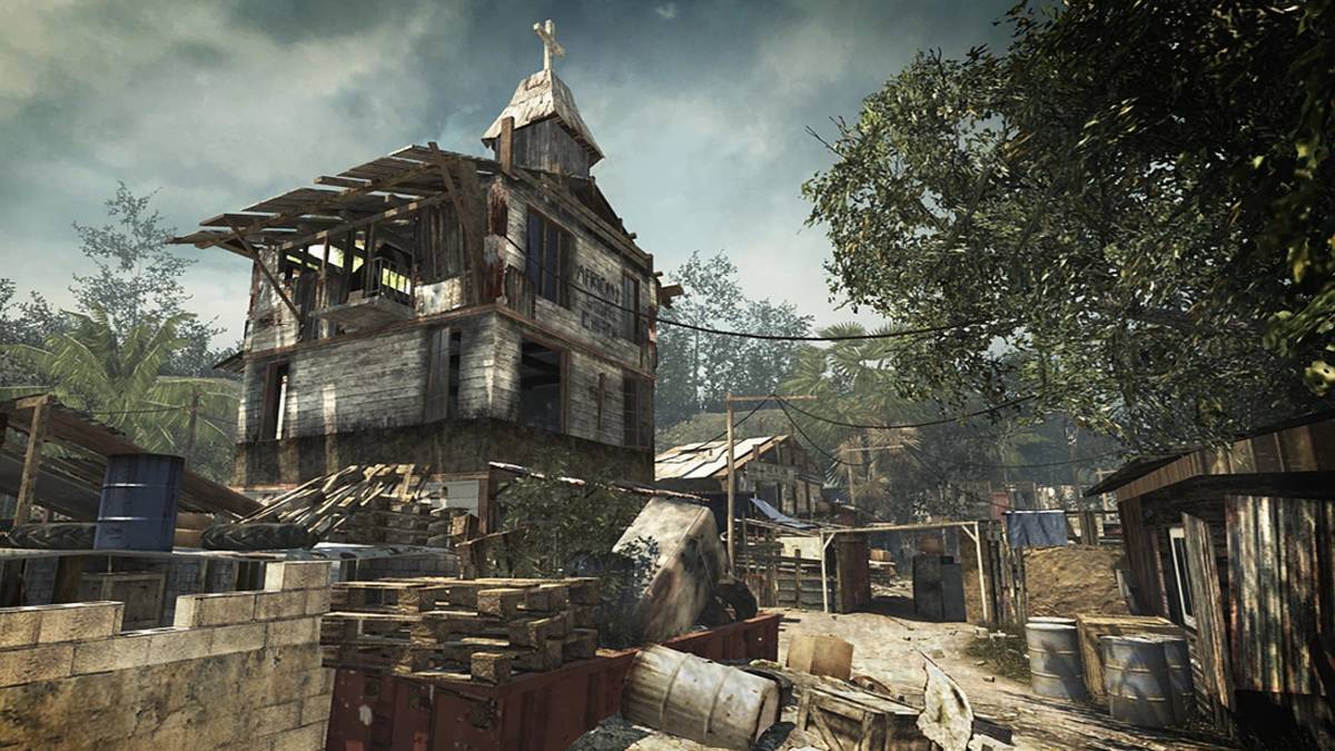 modern warfare 3 village art