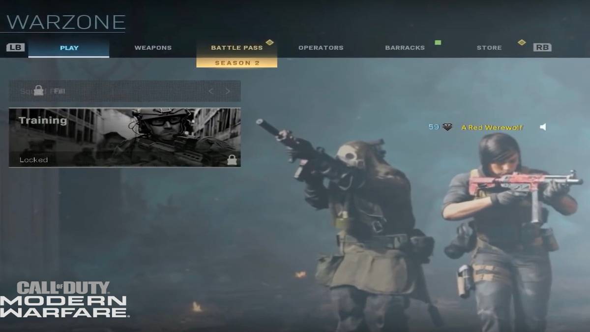 call of duty modern warfare warzone training mode