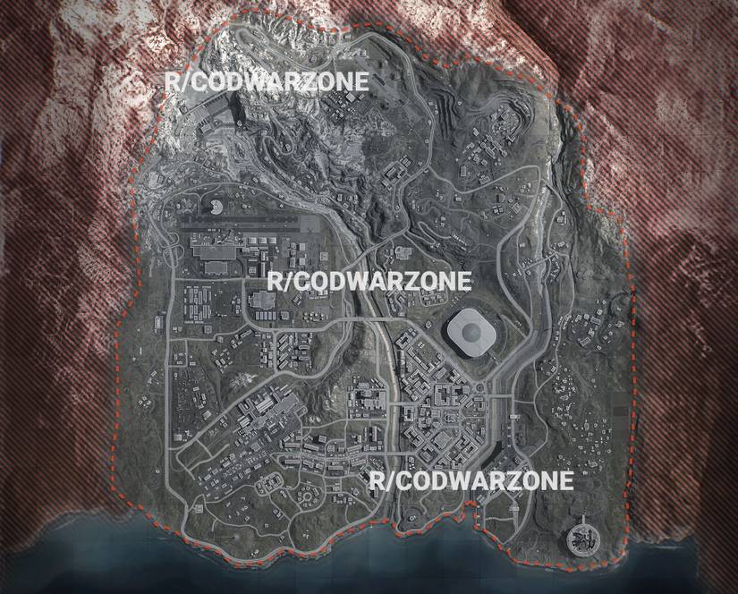 call of duty modern warfare battle royale map warzone
