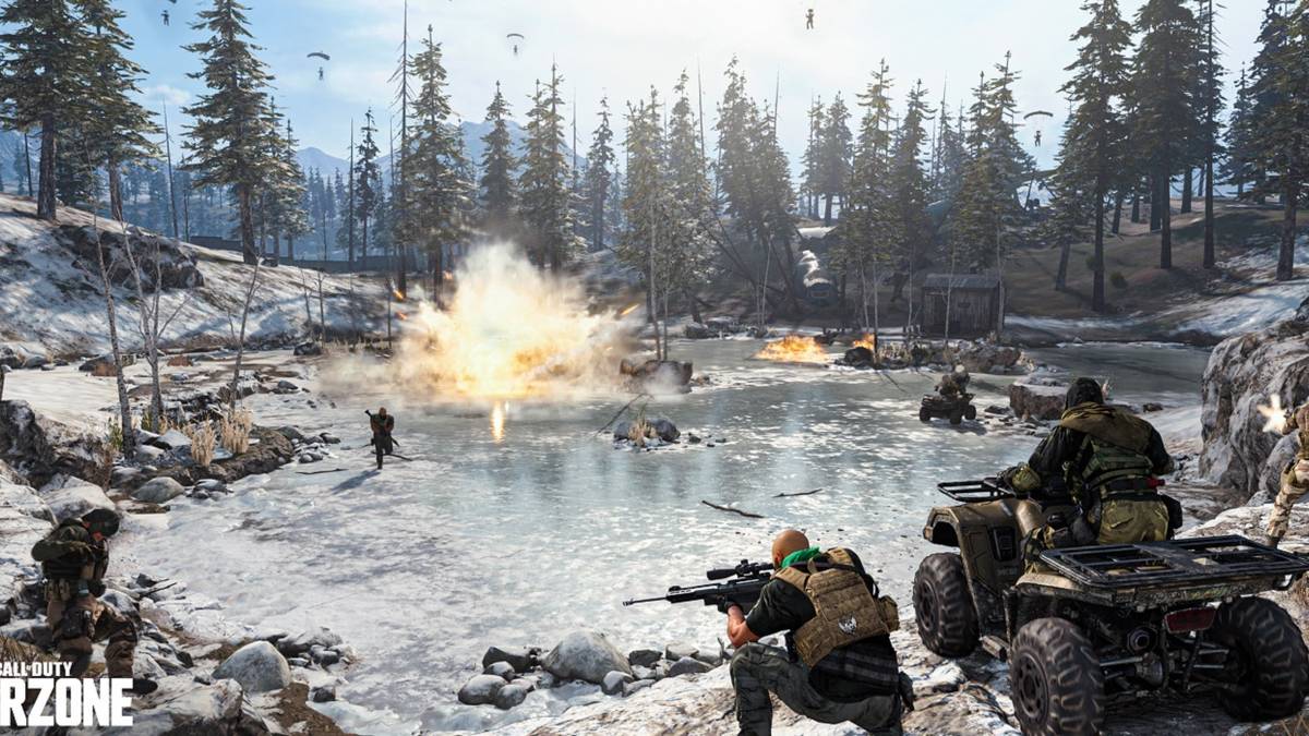 call of duty warzone 4- 5-player squads