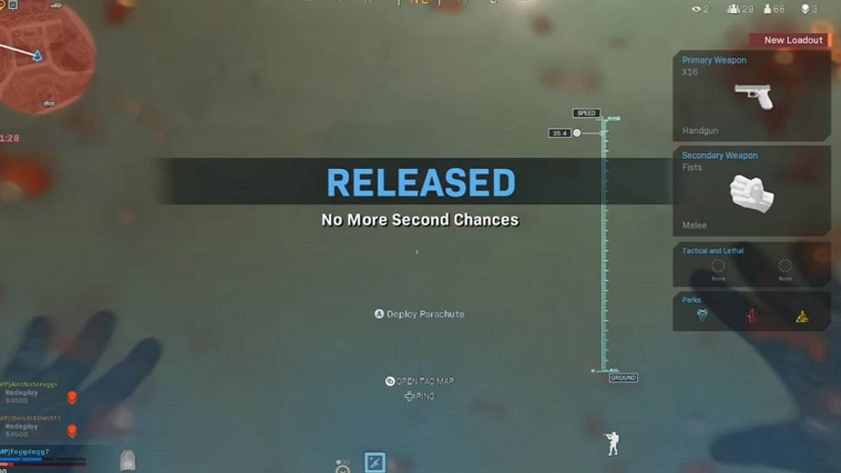 call of duty warzone player spawns in gas after gulag fight