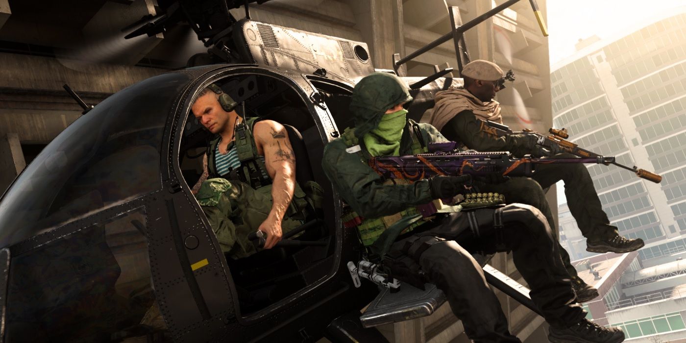 Call of Duty Warzone Helicopter