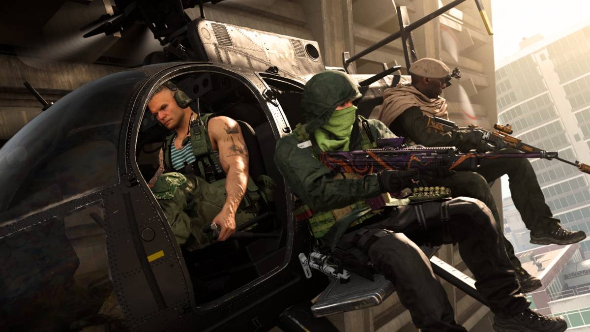 Call of Duty Warzone Helicopter