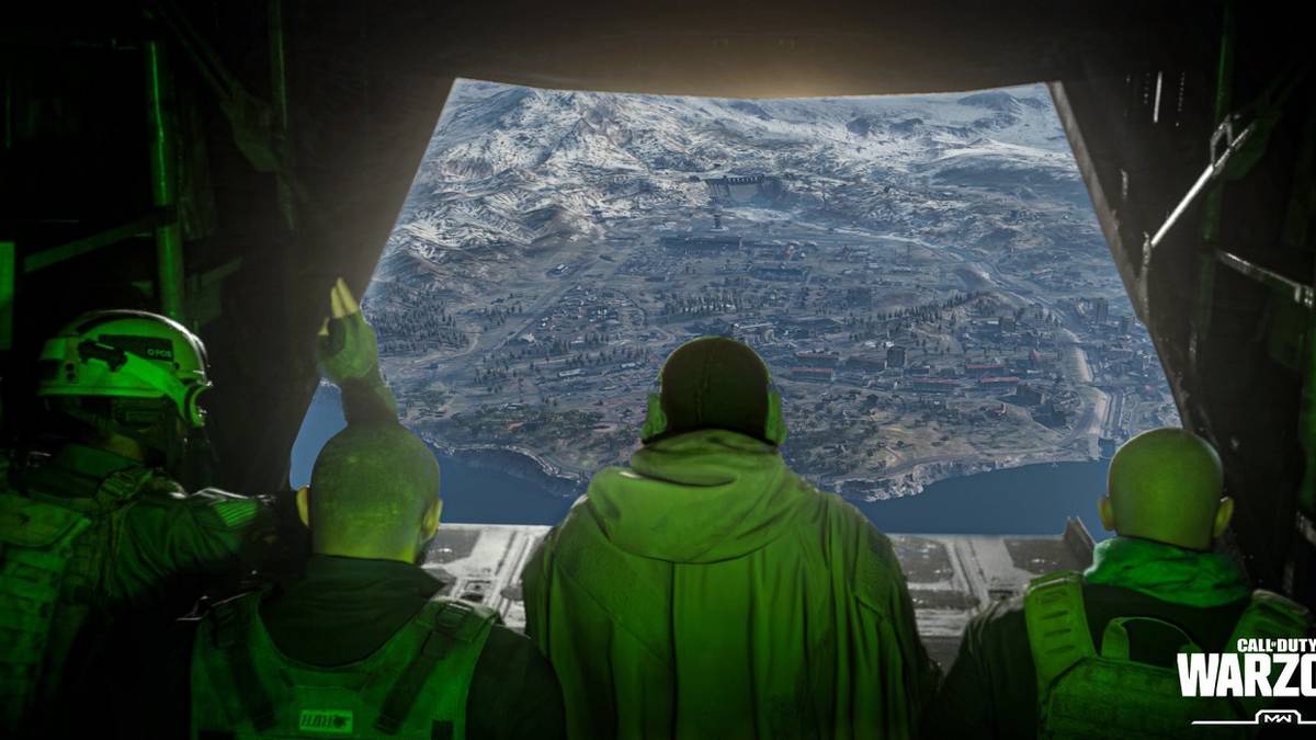 call of duty warzone plane official wallpaper