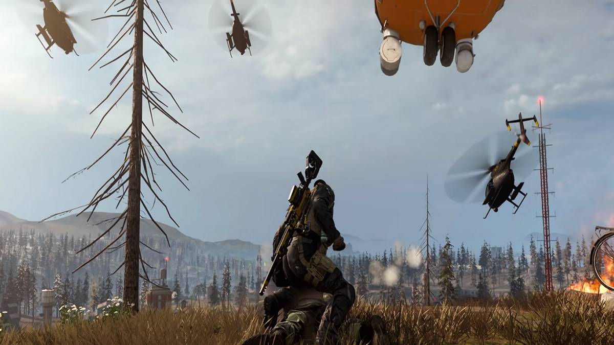 call of duty warzone trailer screenshot from different pov