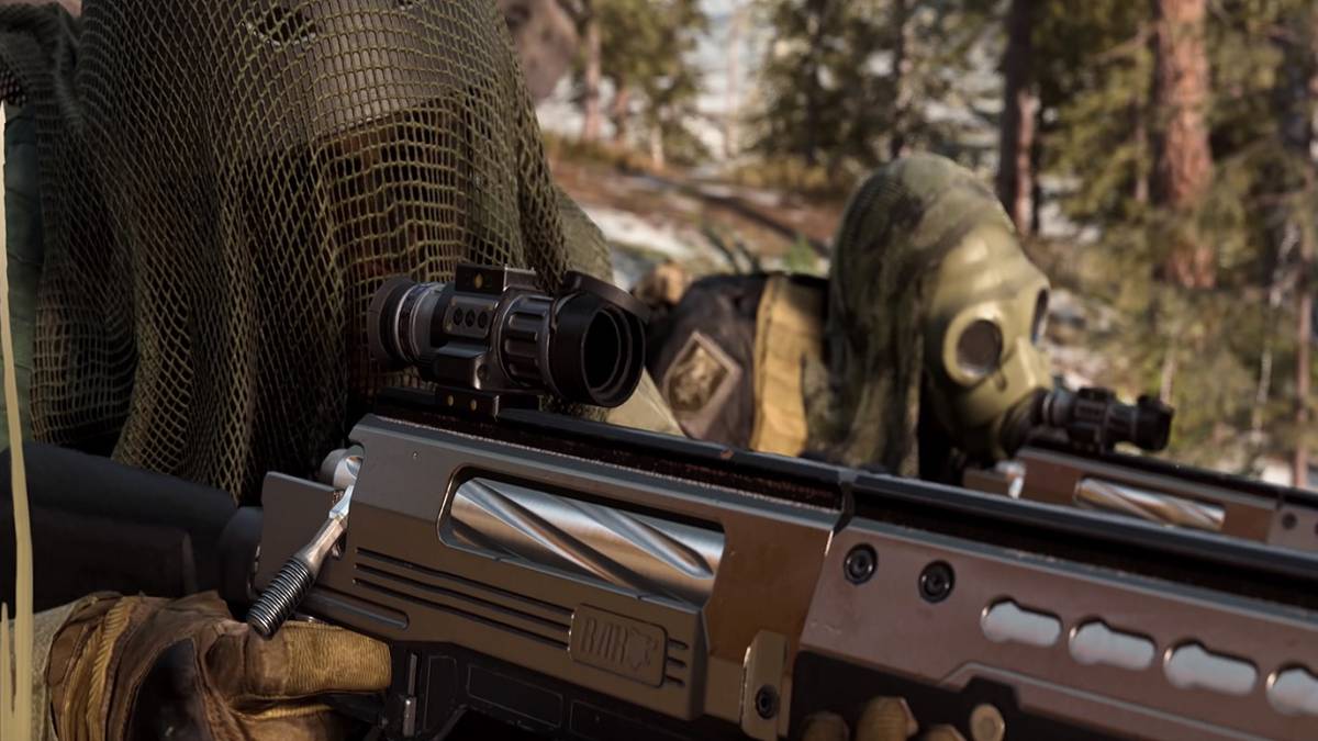 call of duty warzone trailer screenshot snipers